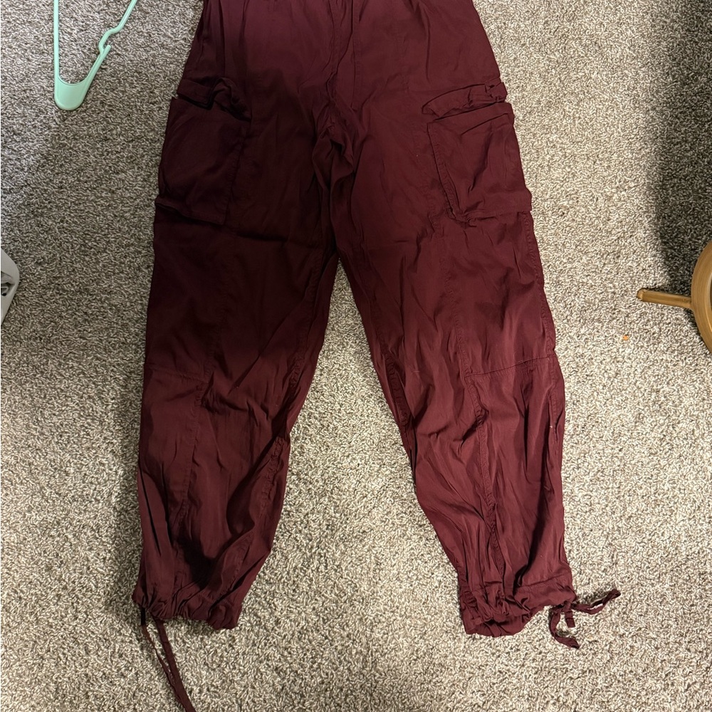 Lululemon Athletica Maroon Pants